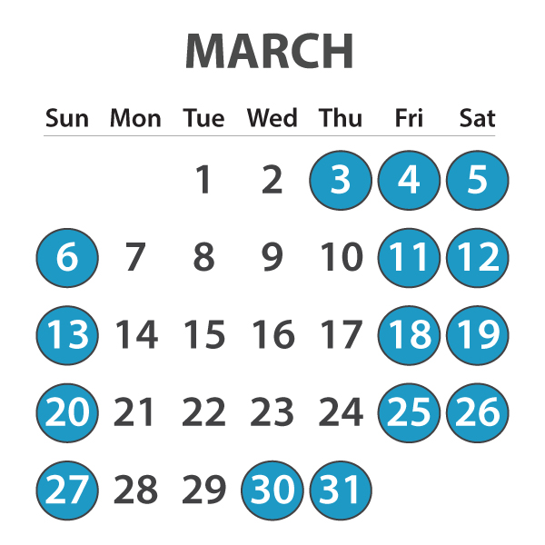 MagicBus Rates/Schedule March