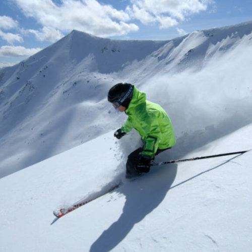 Knob Skier Marmot Basin